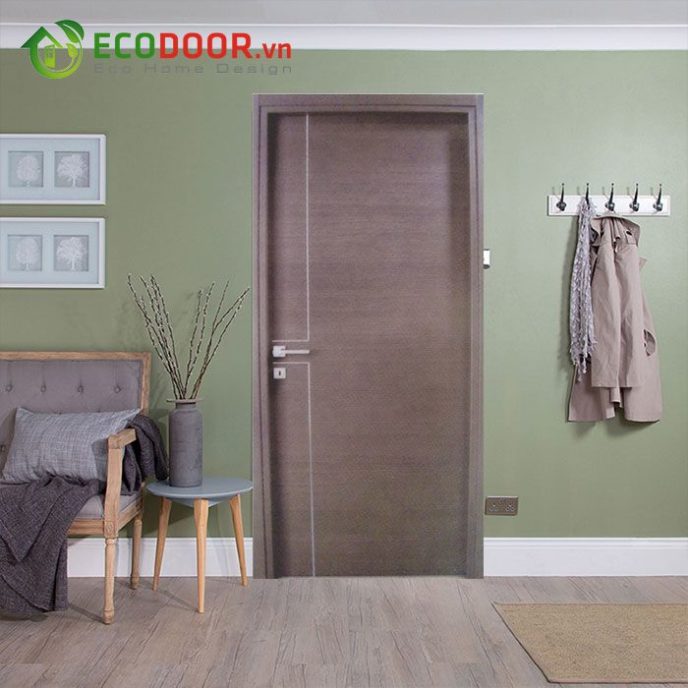 Cửa gỗ MDF MELAMINE M1R2 bền, đẹp, làm hài lòng khách hàng.