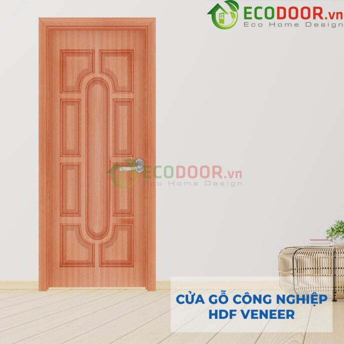Cửa Gỗ Công Nghiệp SGD 019 sapele-ECD