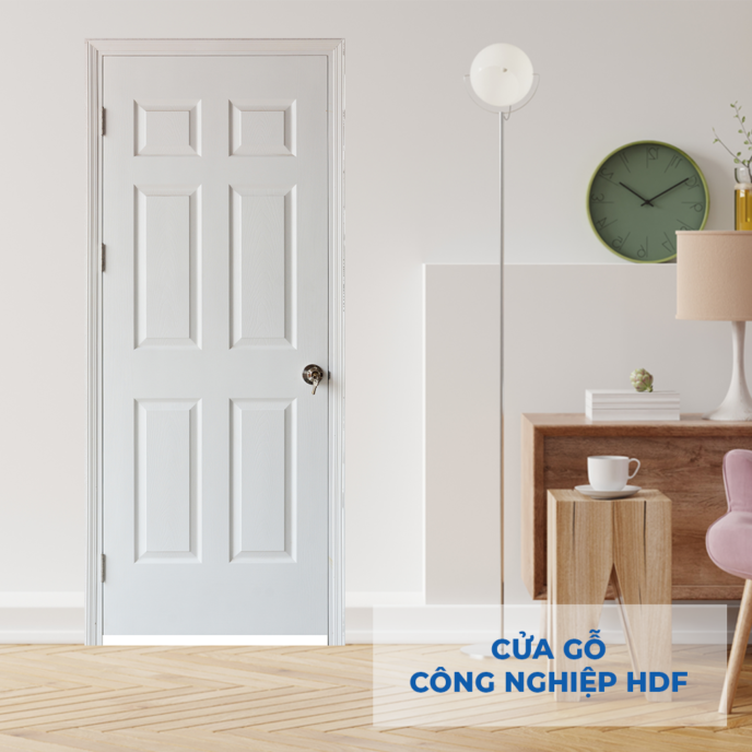 CỬA GỖ CÔNG NGHIỆP HDF GIÁ RẺ (THÁNG 10-2021)