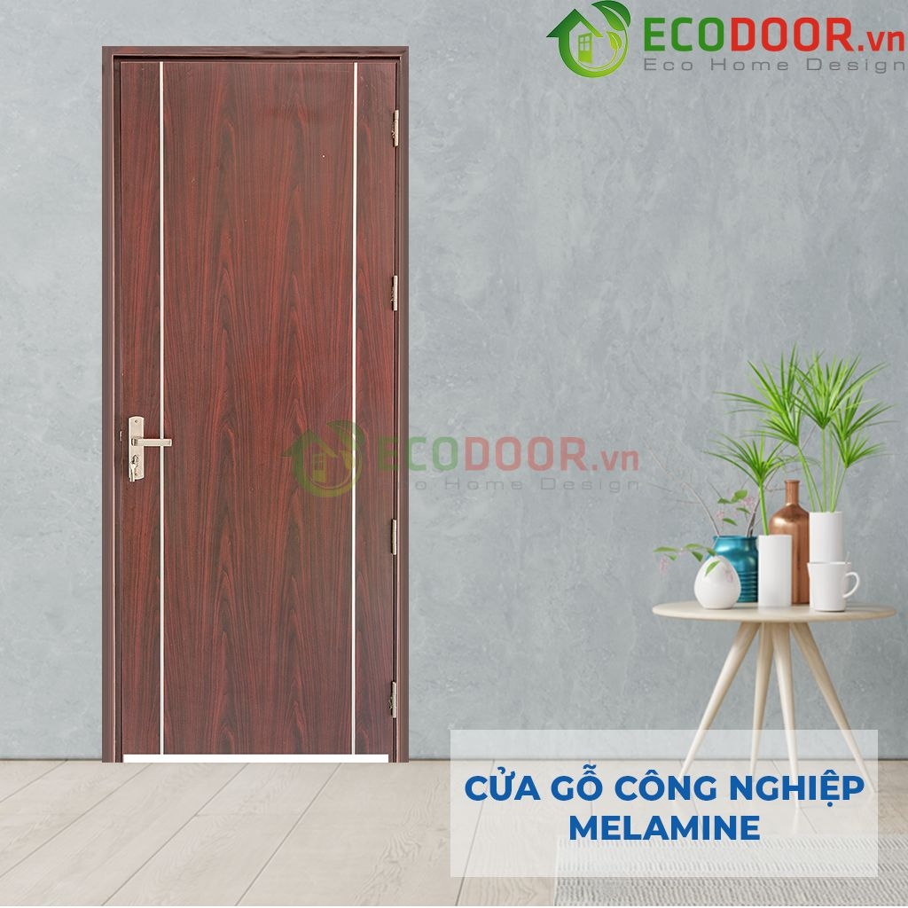 Cửa gỗ MDF Melamine P1R2 ECD 