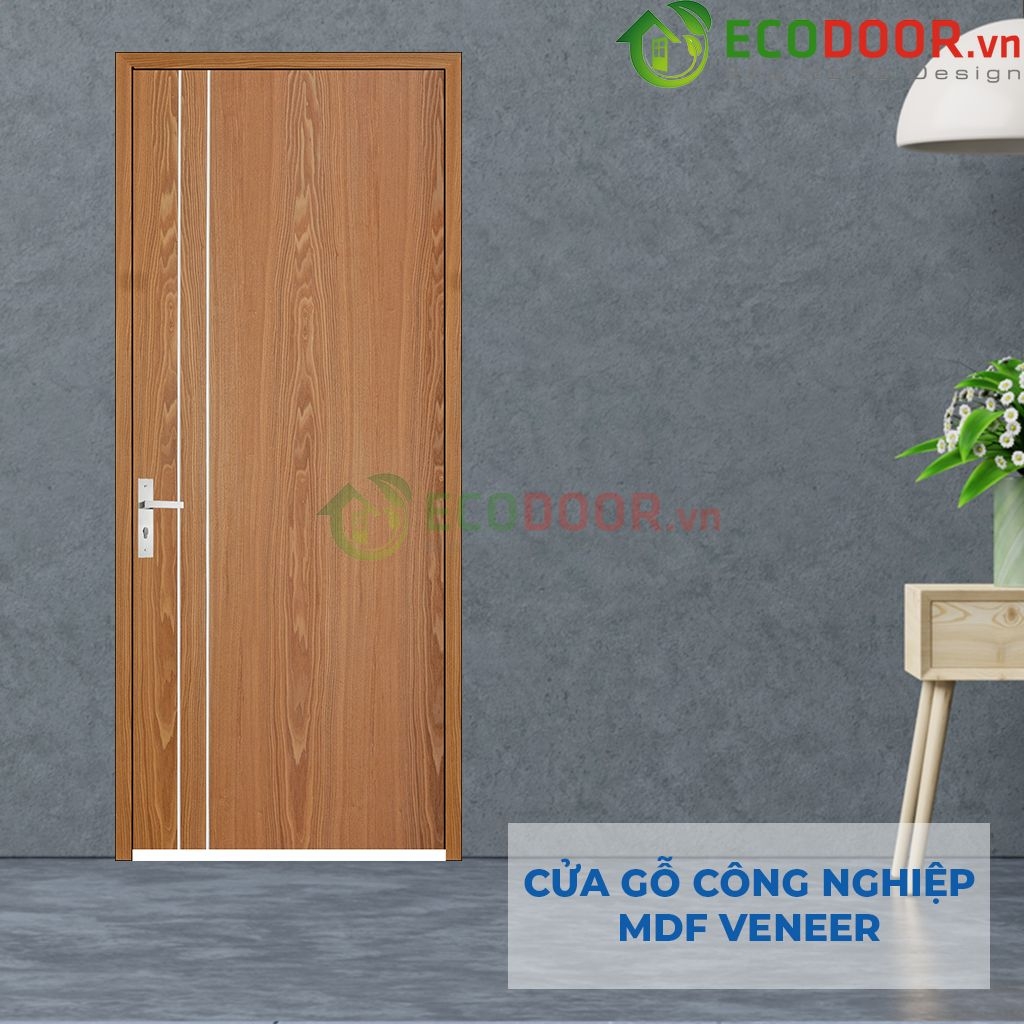 Cửa gỗ MDF Veneer P1R2 ECD