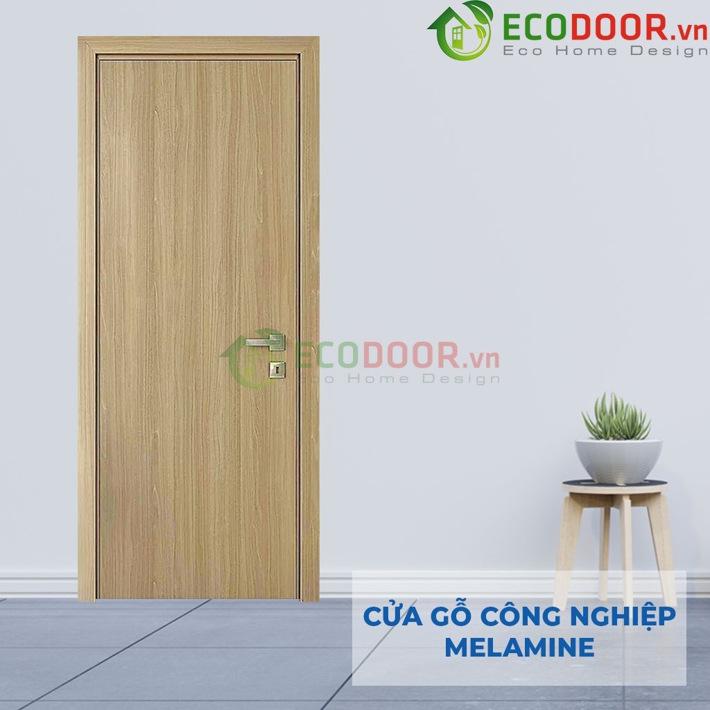 Cửa gỗ HDF Melamine P1 ECD