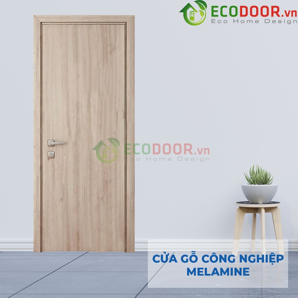 Cửa gỗ HDF Melamine P1-1 ECD