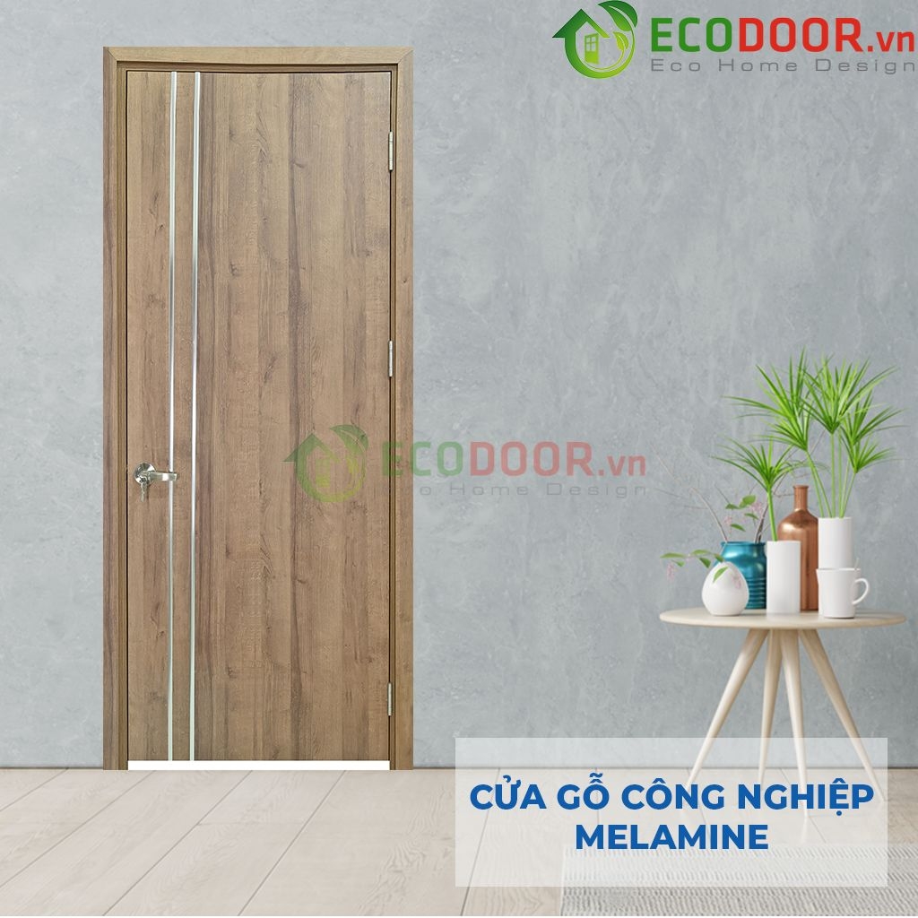 Cửa gỗ MDF Melamine P1R2-2 ECD