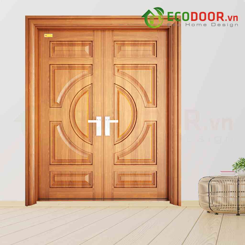 Tìm hiểu cấu tạo cửa thép vân gỗ cùng Ecodoor
