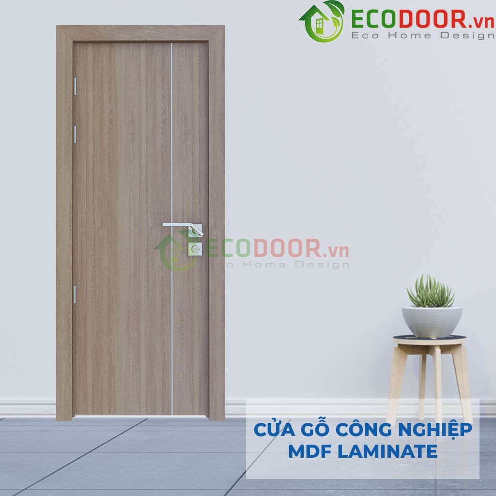 Cửa gỗ MDF với chất liệu Laminate