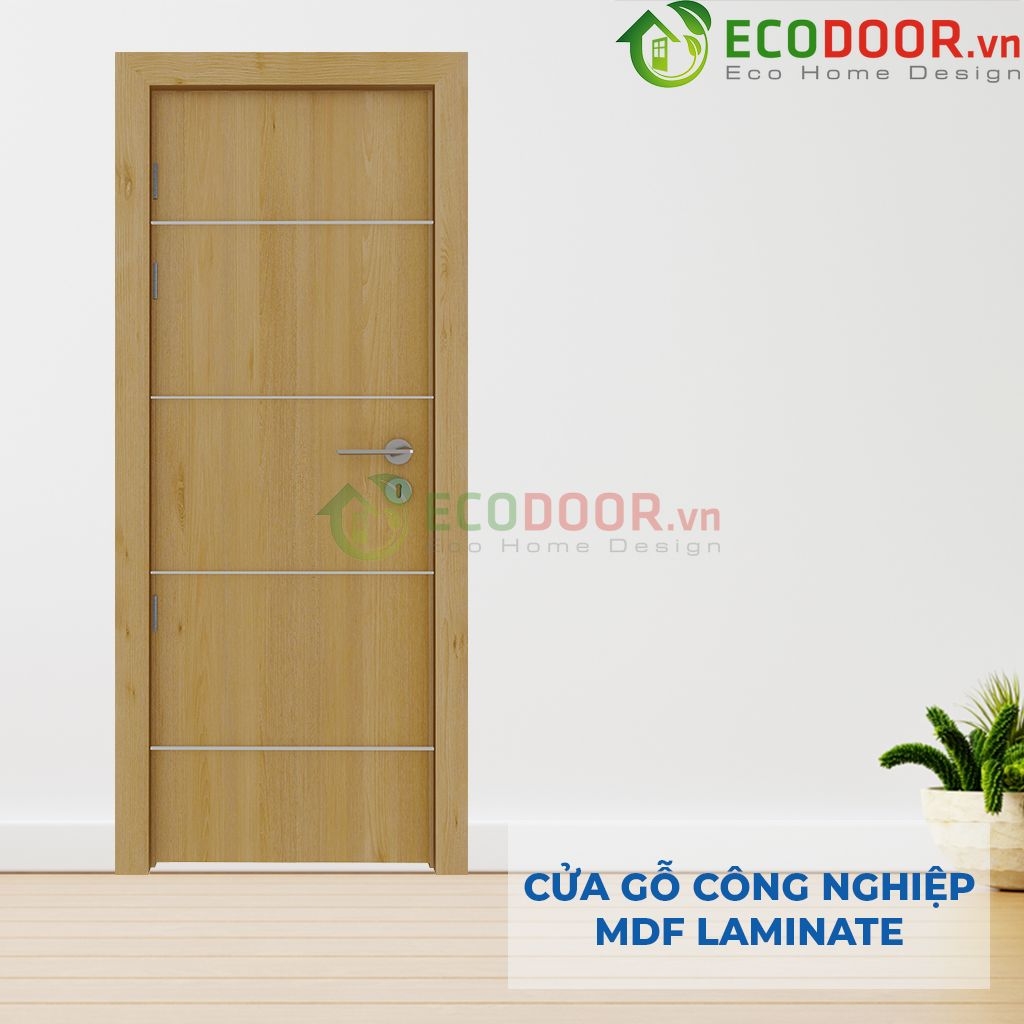Cửa gỗ công nghiệp MDF Laminate P1R4a