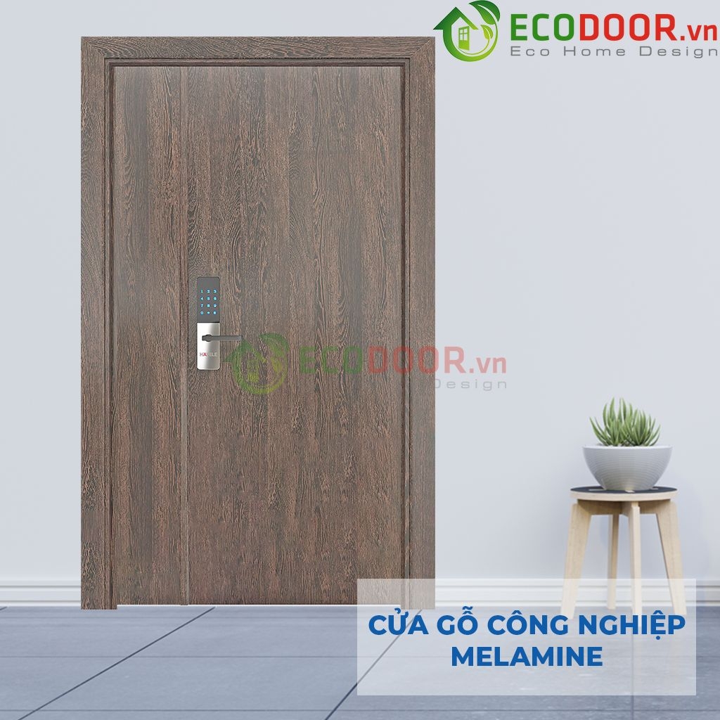 Mẫu cửa gỗ công nghiệp MDF Melamine 2P1