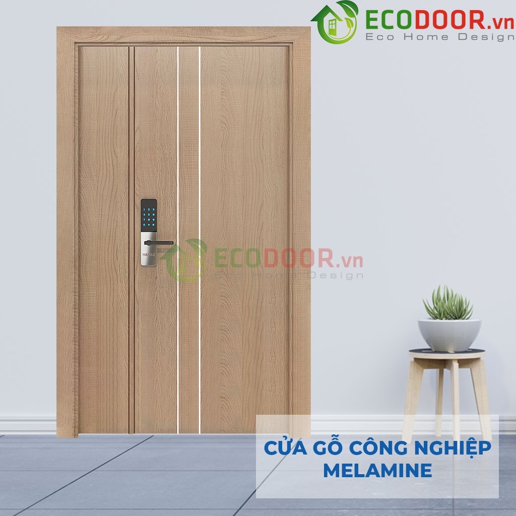 Mẫu cửa gỗ công nghiệp MDF Melamine 2P11