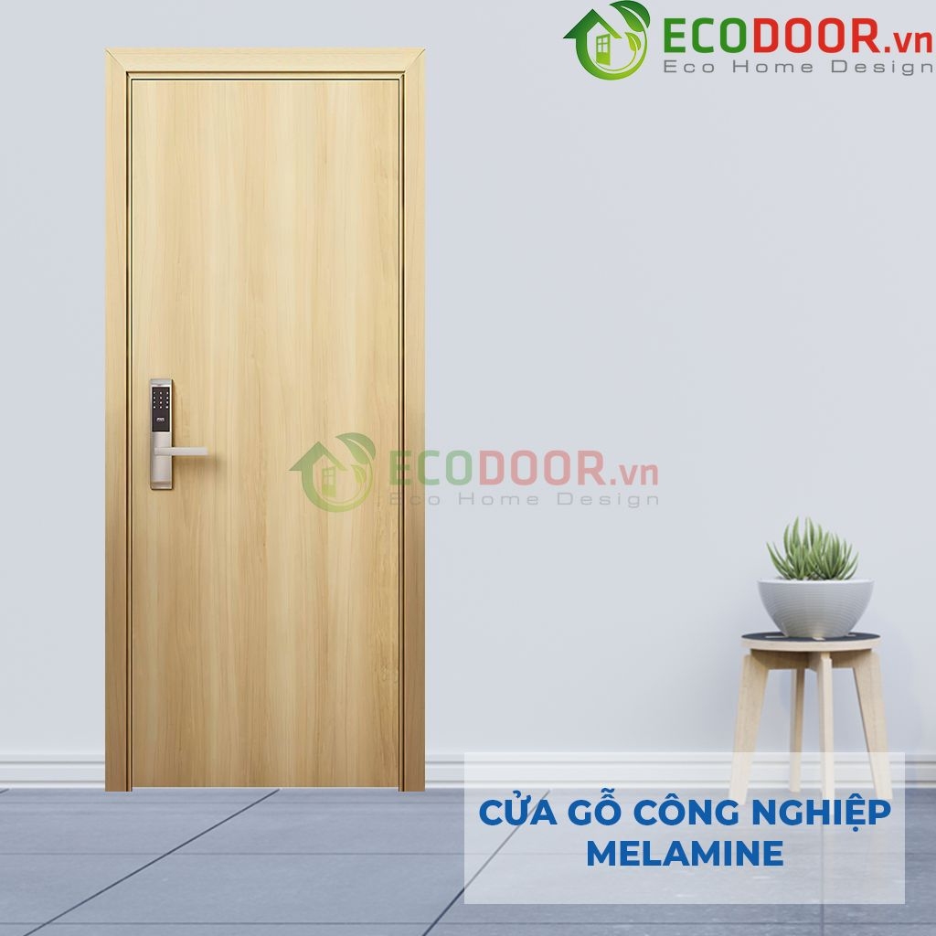 mẫu cửa gỗ công nghiệp MDF Melamine P1-4