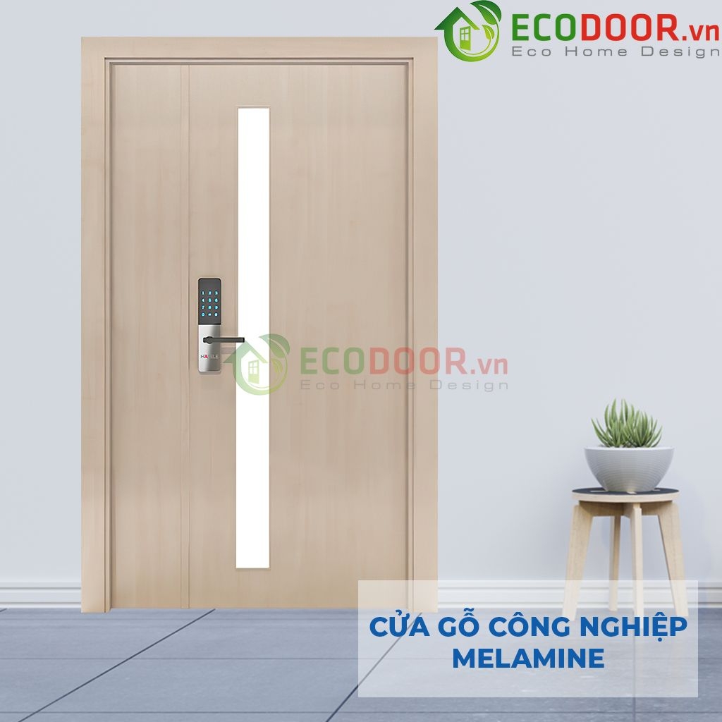 Cửa gỗ công nghiệp HDF Melamine 21P1G1-ECD