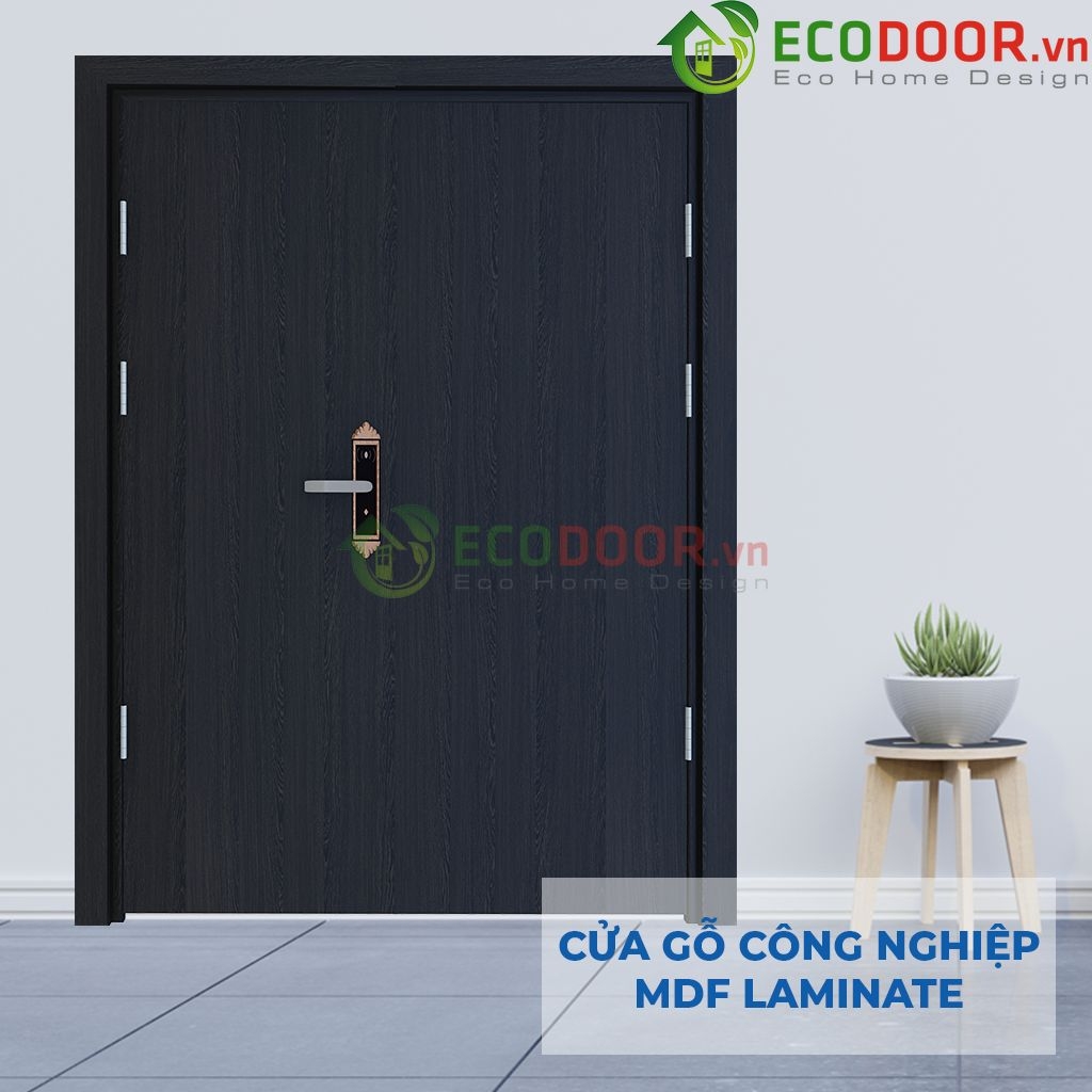 Cửa gỗ công nghiệp MDF Laminate 2P1s-ECD