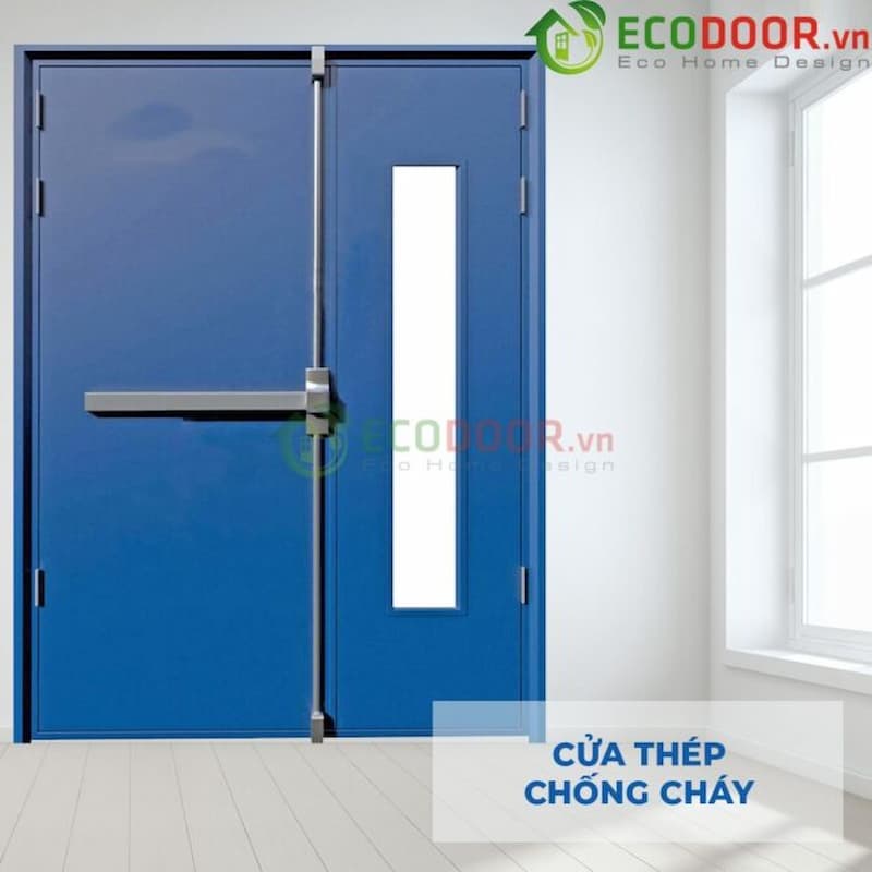 4 lưu ý quan trọng khi lắp đặt cửa thép chống cháy