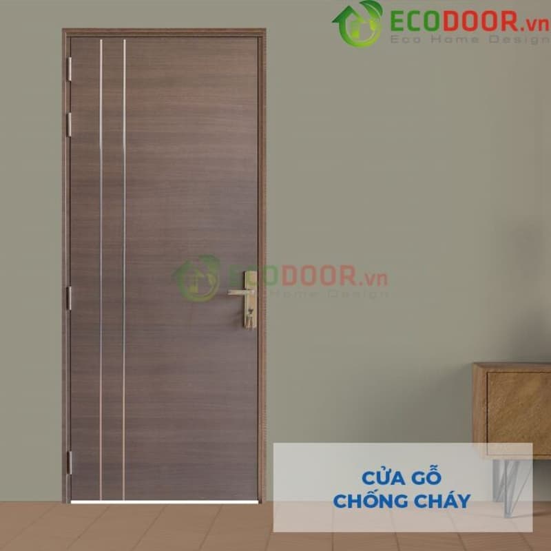 Cửa chống cháy được chế tạo từ gỗ