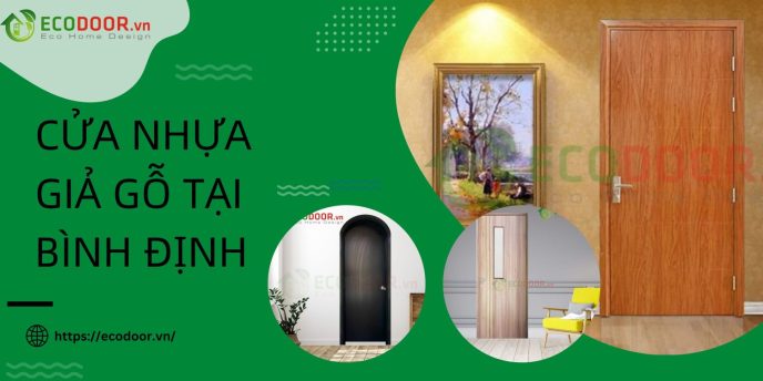 Cửa nhựa giả gỗ tại Bình Định