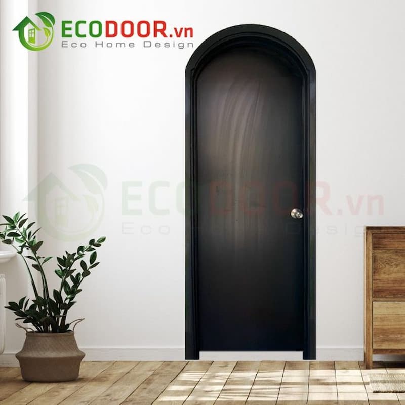 Mẫu cửa composite cánh phẳng được sản xuất bởi EcoDoor 