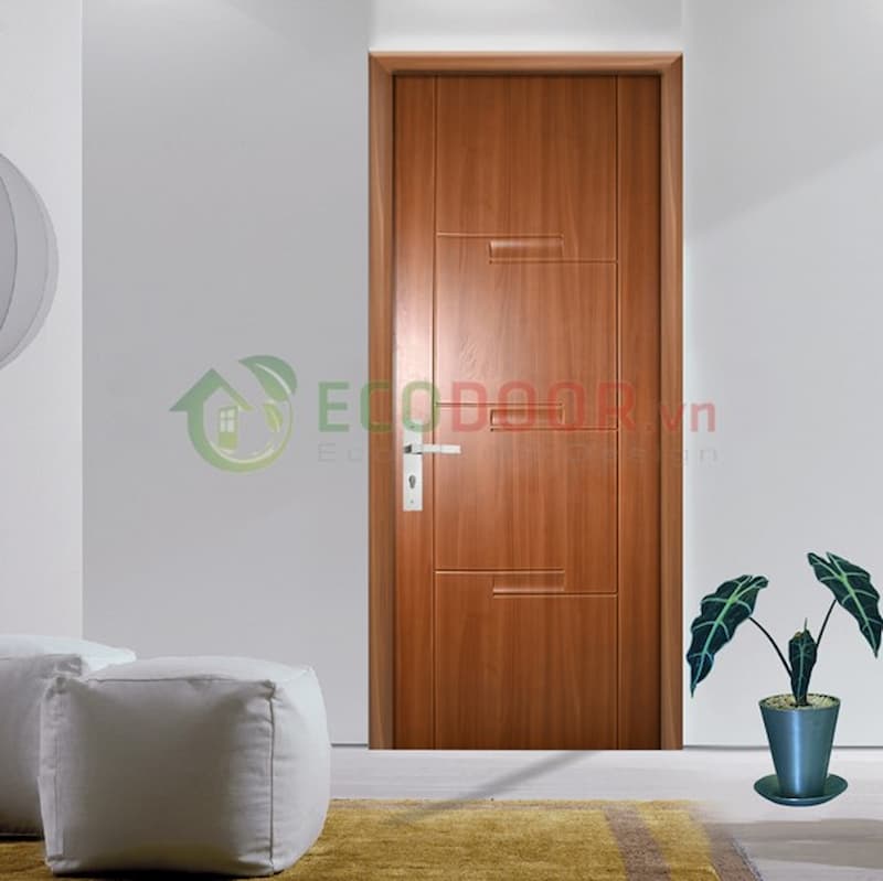 Mẫu cửa nhựa giả vân gỗ giá tốt, chất lượng cao tại EcoDoor