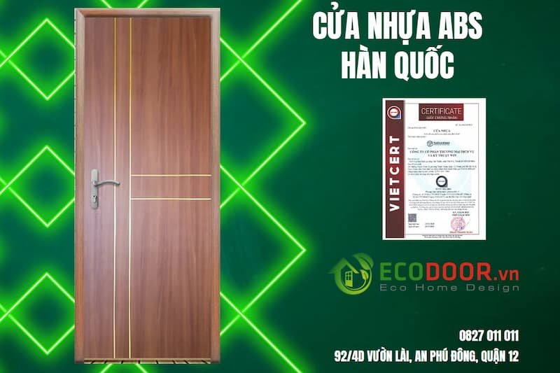 Phân loại cửa nhựa giả vân gỗ Hàn Quốc