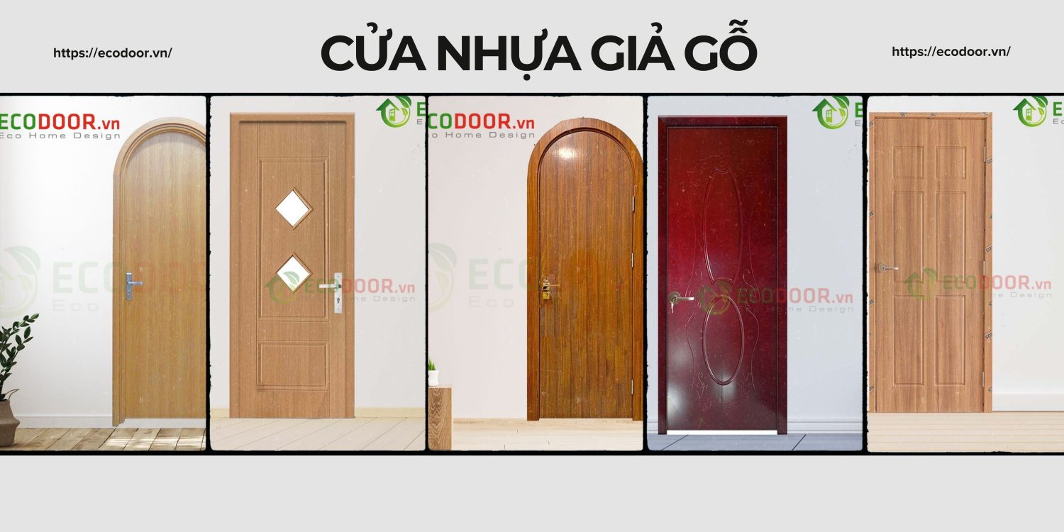 Các kiểu thiết kế cánh của dòng cửa nhựa giả gỗ