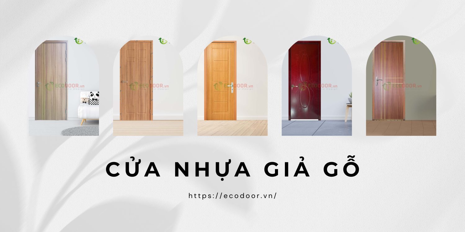 Cửa gỗ nhựa có lợi thế về tính đa dạng