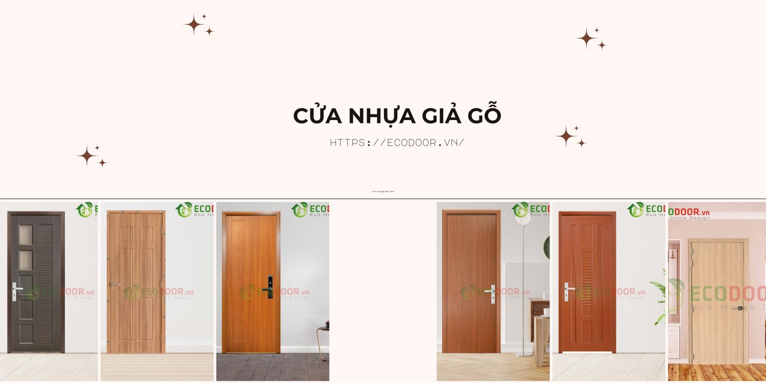 Cửa nhựa giả gỗ Composite tại EcoDoor 