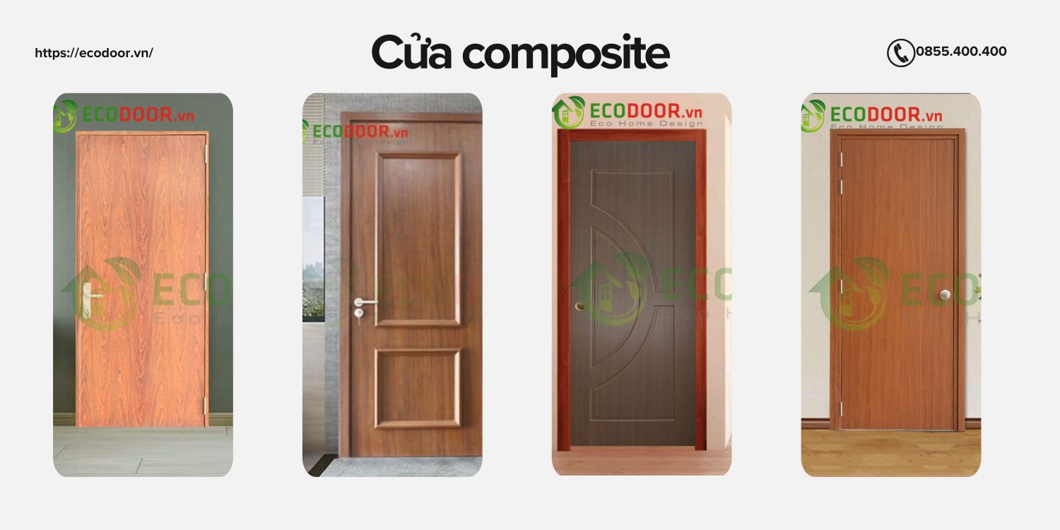 Phong cách Art decor nên chọn cửa composite Tp Cần Thơ có màu đậm