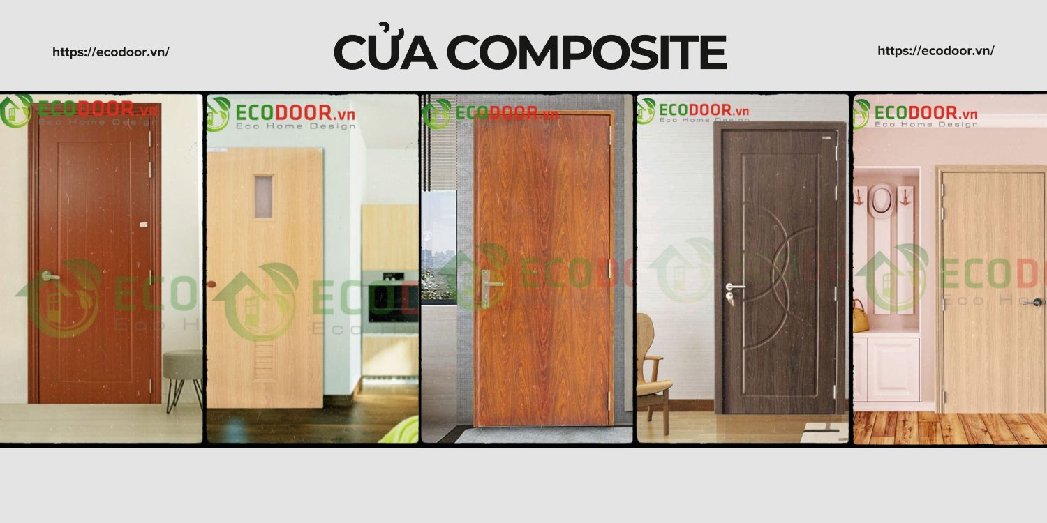 Phong cách Echo sẽ hợp với các mẫu cửa composite Tp Cần Thơ màu gỗ