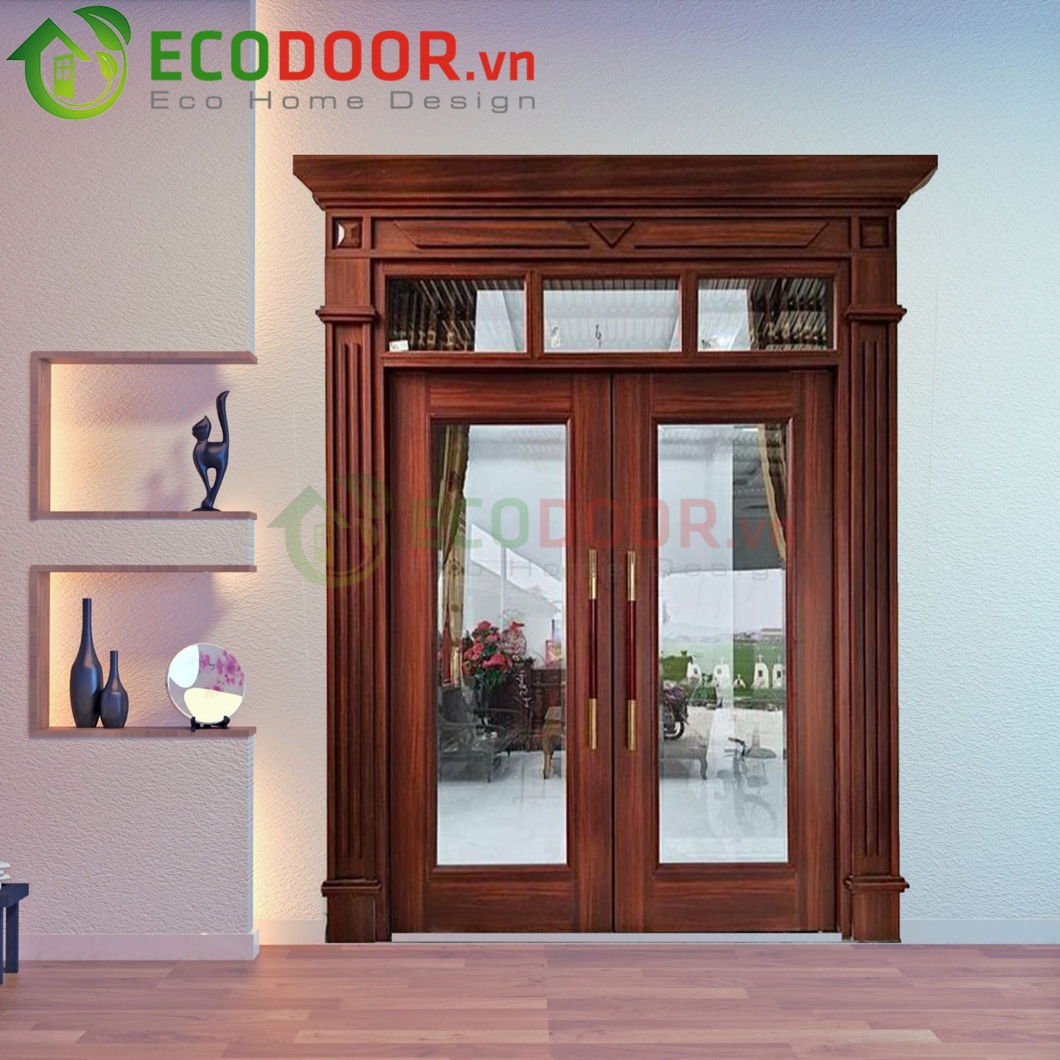 Cửa Thép Vân Gỗ SGD-KM.TVG-2C-11._m - EcoDoor™ Eco Home Design | Euro ...