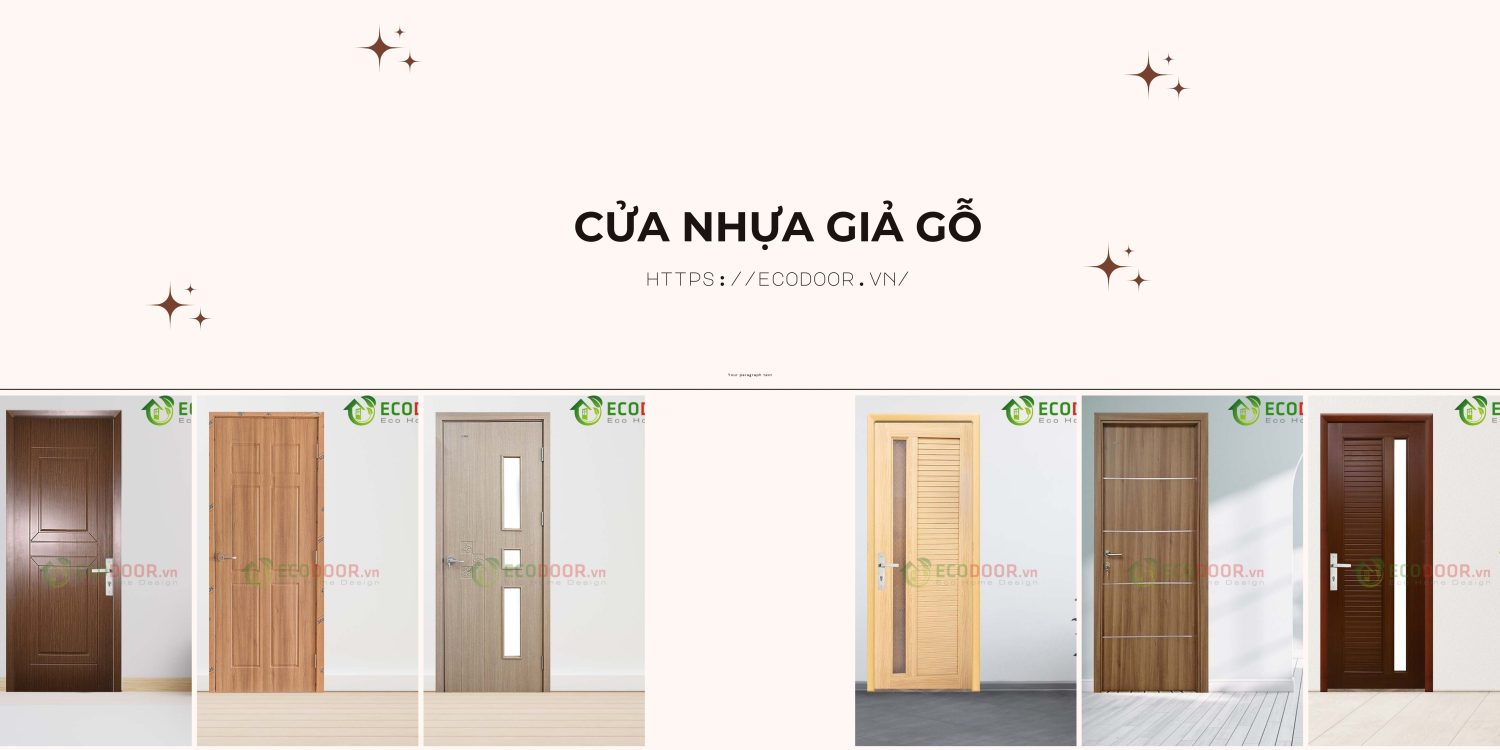 Típ bảo quản giúp cửa nhựa giả gỗ Vĩnh Long luôn bền mới