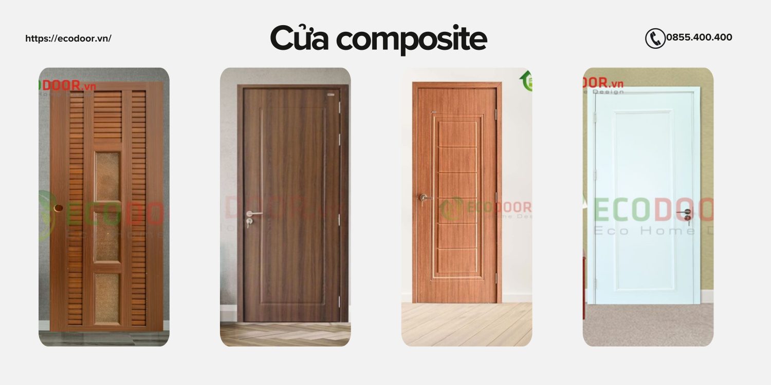 Cấu tạo của dòng cửa composite Vĩnh Long ra sao?