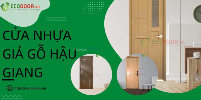 cửa nhựa giả gỗ Hậu Giang