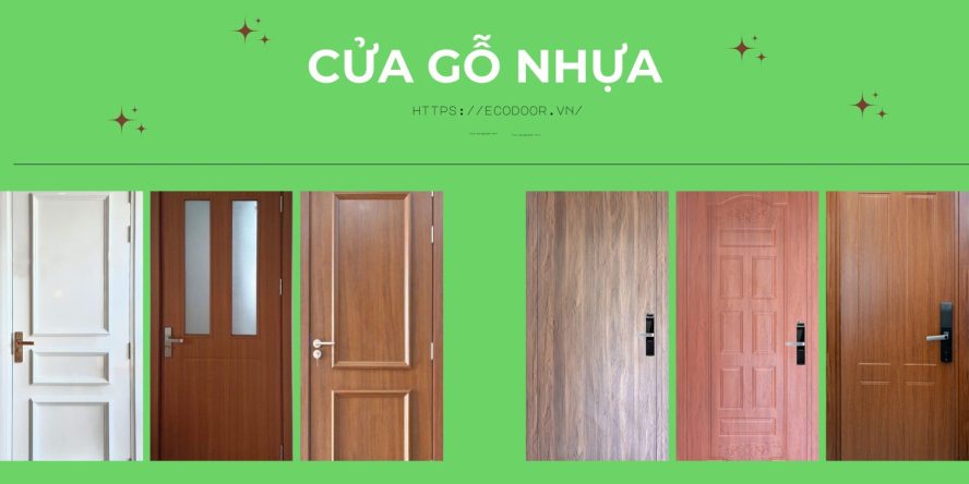 Mẫu cửa gỗ nhựa Đồng Tháp cho phòng ngủ