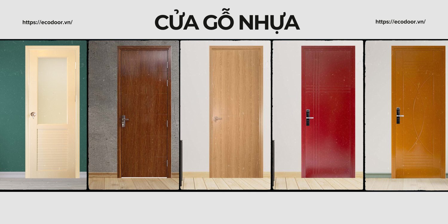 Mẫu cửa gỗ nhựa thông phòng hiện đại