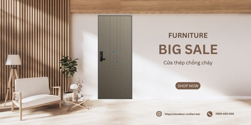 Cửa thép chống cháy Tây Ninh được phân phối bởi EcoDoor