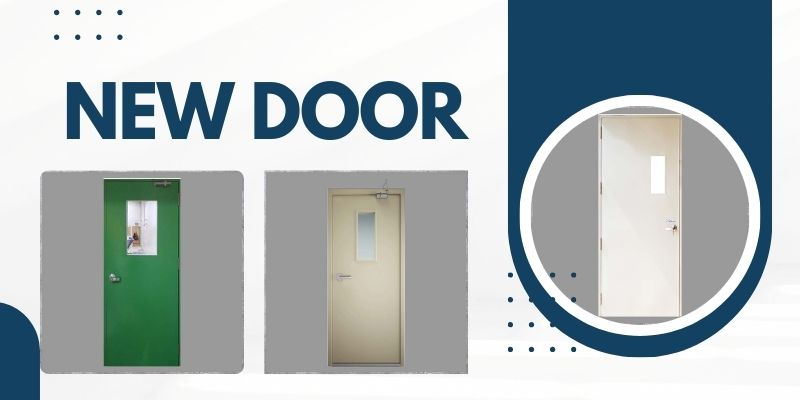 Ô kính giúp tăng cường khả năng quan sát và truyền âm thanh cho cửa thép chống cháy