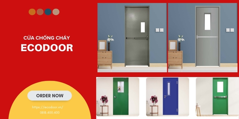 Chú ý mẫu mã của các sản phẩm cửa chống cháy