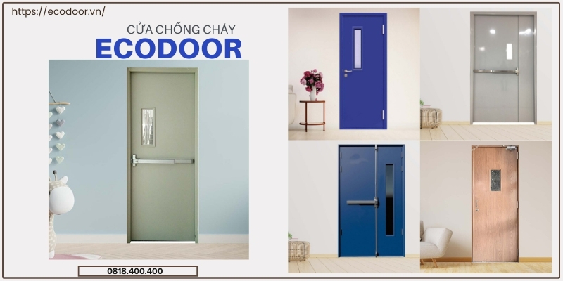 Mua cửa chống cháy tại Ecodoor an toàn, chất lượng