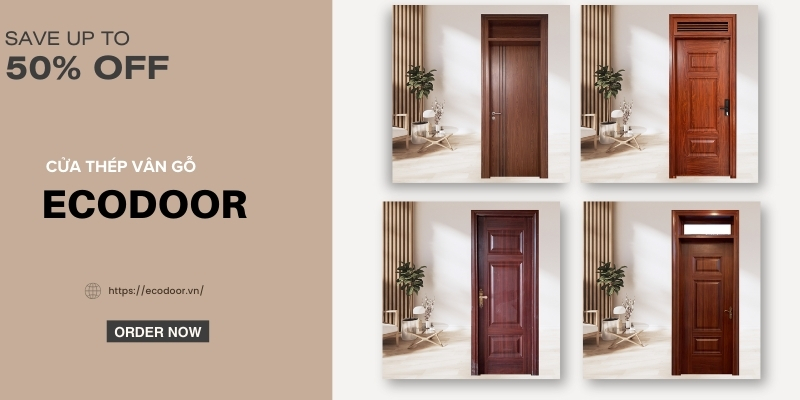 Địa chỉ mua cửa thép vân gỗ uy tín