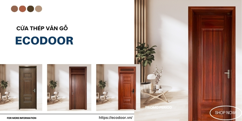 Lợi ích khi lắp đặt và sử dụng cửa thép vân gỗ